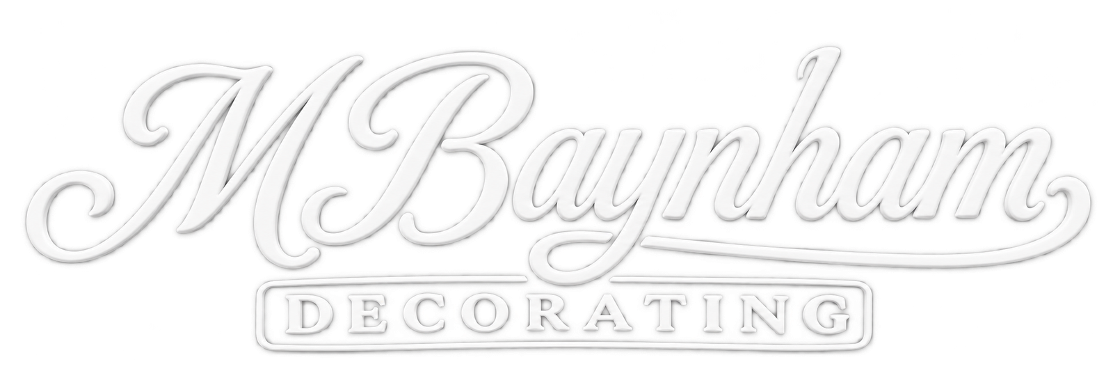 M Baynham Decorating logo