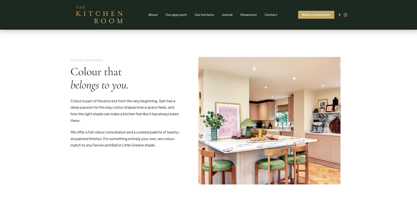 Photography from The Kitchen Room website